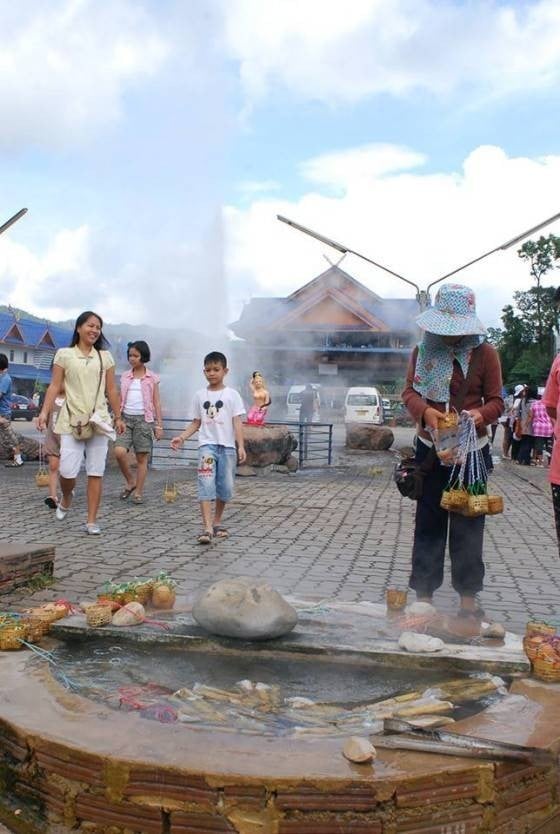 บ่อน้ำร้อนแม่ขะจาน-ที่เที่ยวเชียงราย