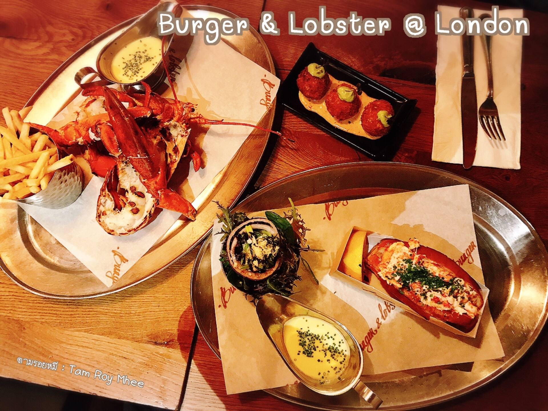 รีวิว Burger & Lobster Knightsbridge - Lobster Roll คือ ดีงาม