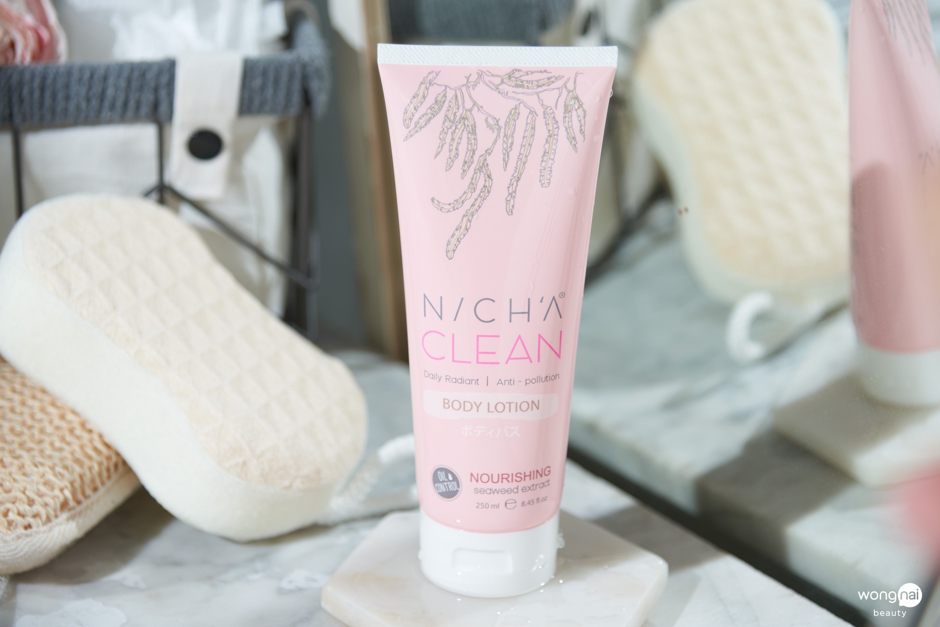 ครีมอาบน้ำ, โลชั่น, ผิวขาว, Nich A Clean