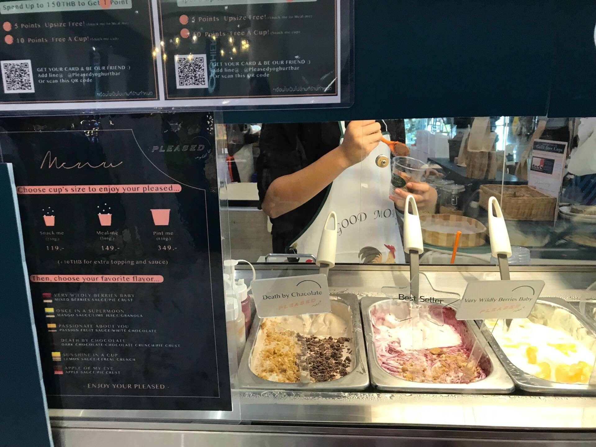 รีวิว Pleased Yoghurt Bar สยามเซ็นเตอร์ Yogurt ดีต่อสุขภาพ Wongnai