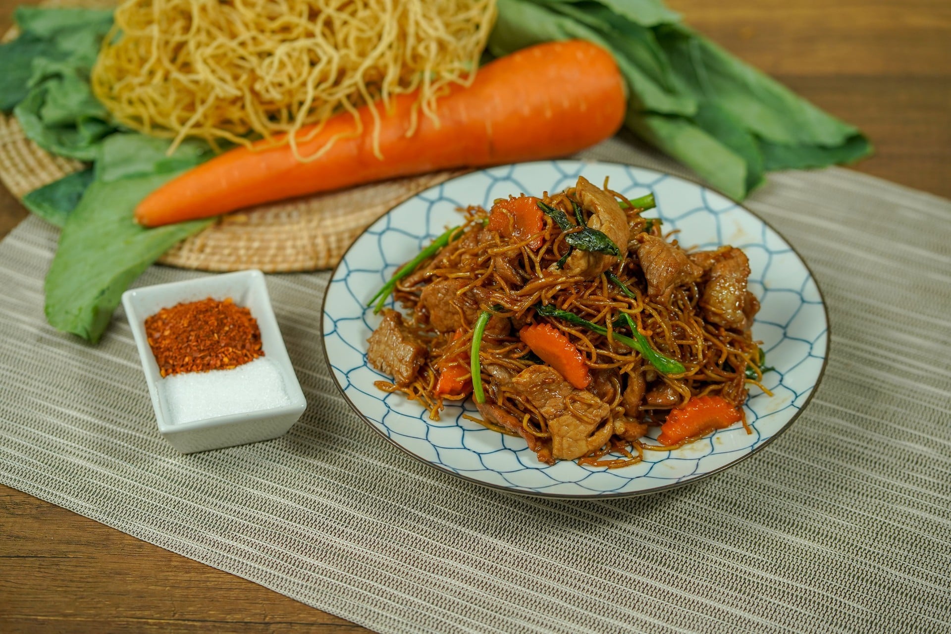 หมี่กรอบผัดซีอิ๊ว