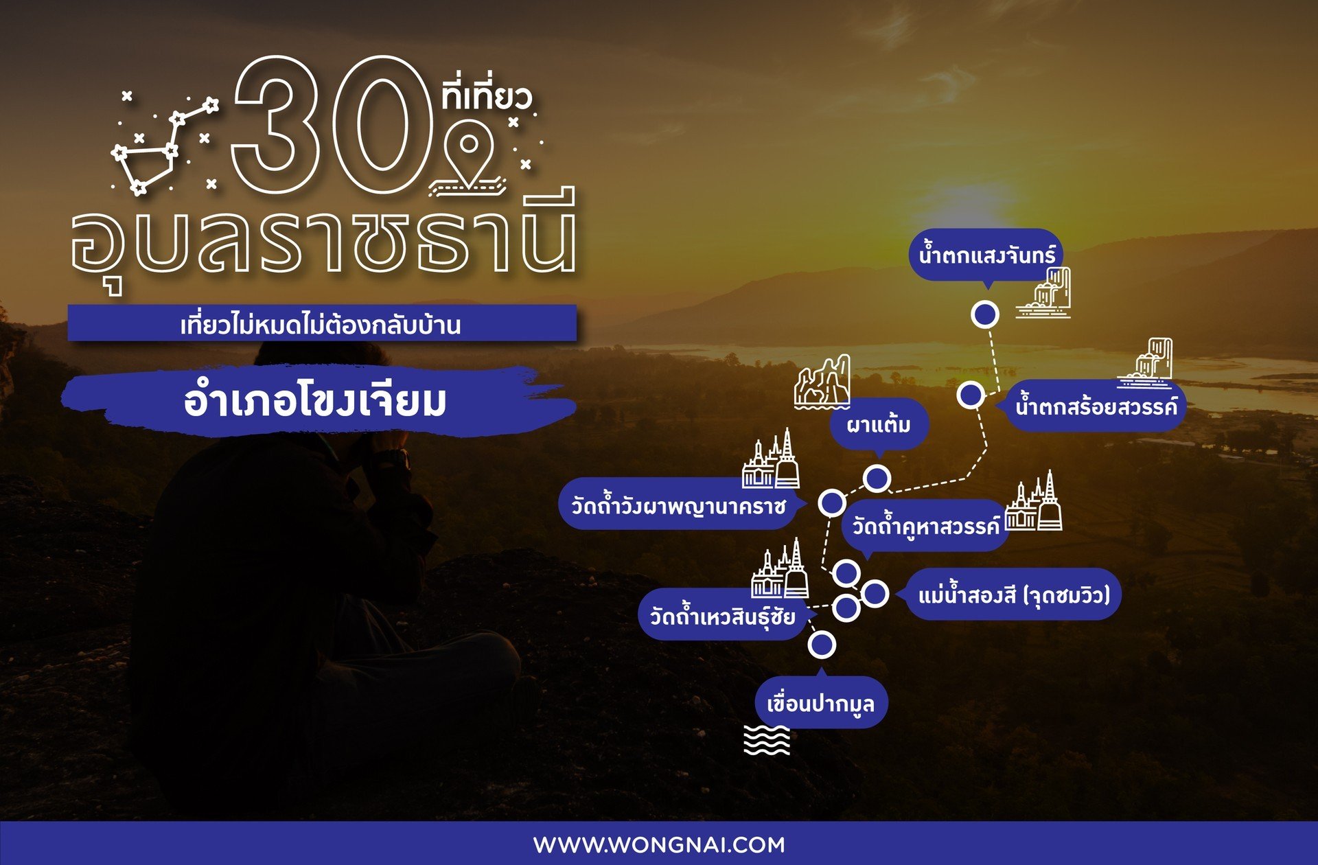 ที่เที่ยวอุบลราชธานี
