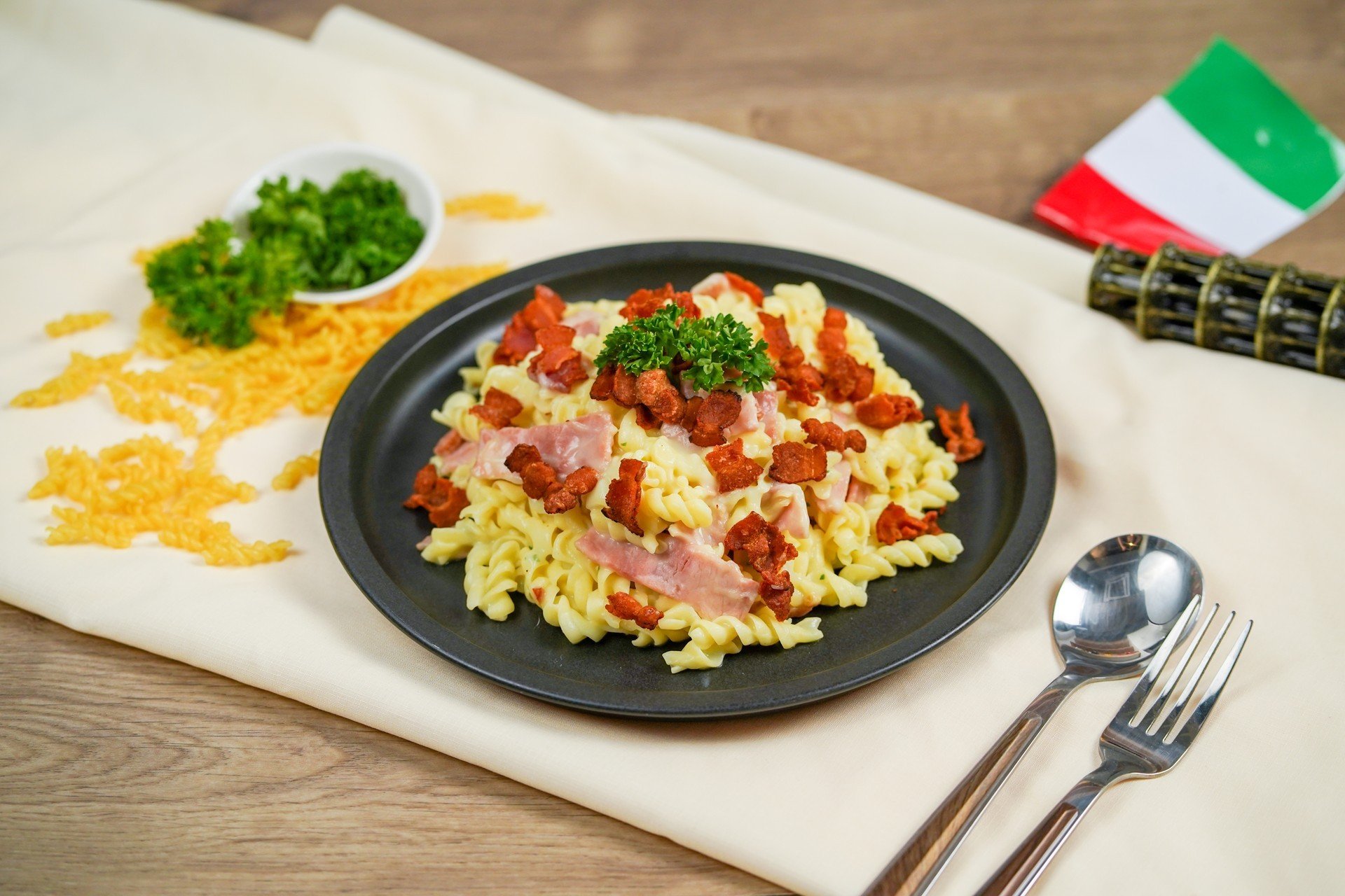 พาสต้าคาร์โบนารา พาสต้าคาร์โบนารา