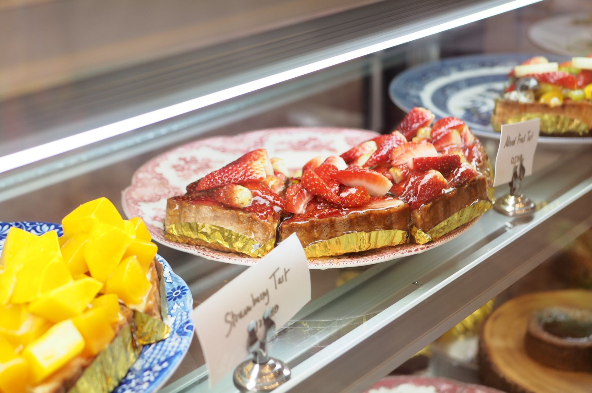 Strawberry Tart ร้าน Cocokup Cafe' รามอินทรา