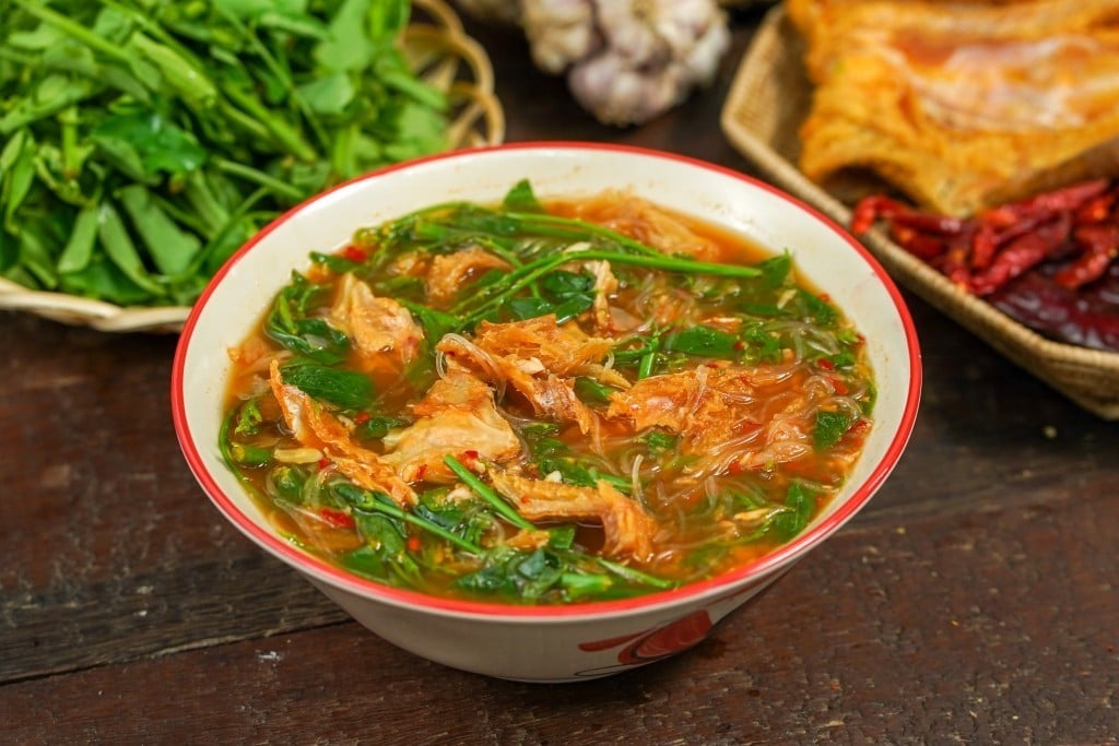 แกงผักหวานปลาย่าง