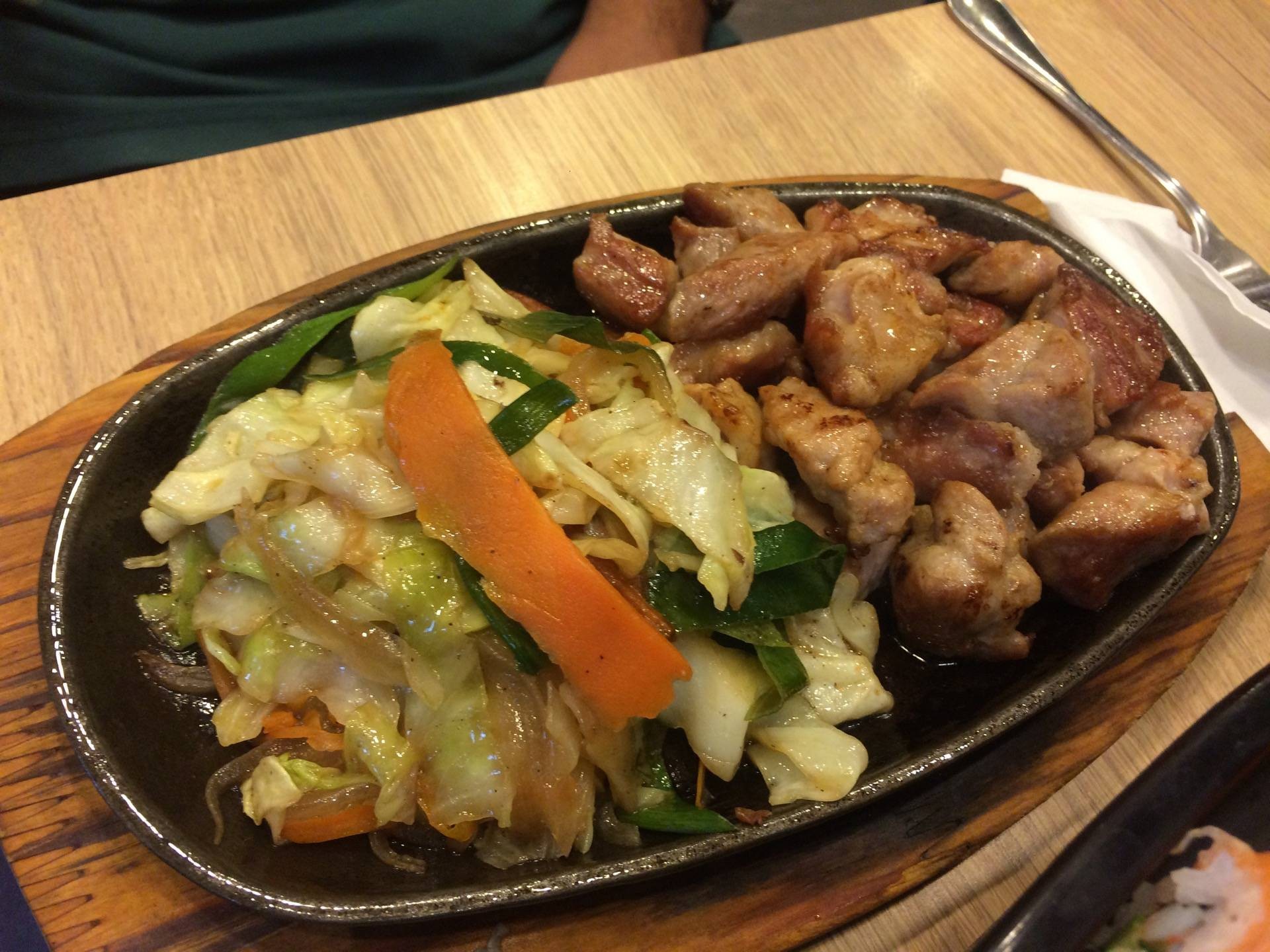 ชุดสเต๊กหมู ร้าน KIN DONBURI สยามสแควร์วัน