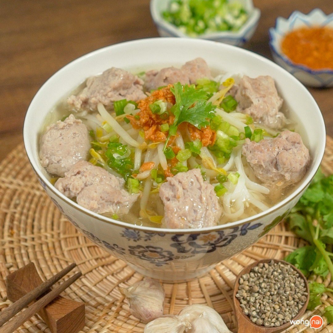 ก๋วยเตี๋ยวหมูเด้ง