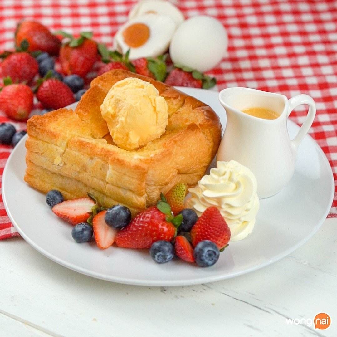 โทสต์ไข่เค็ม