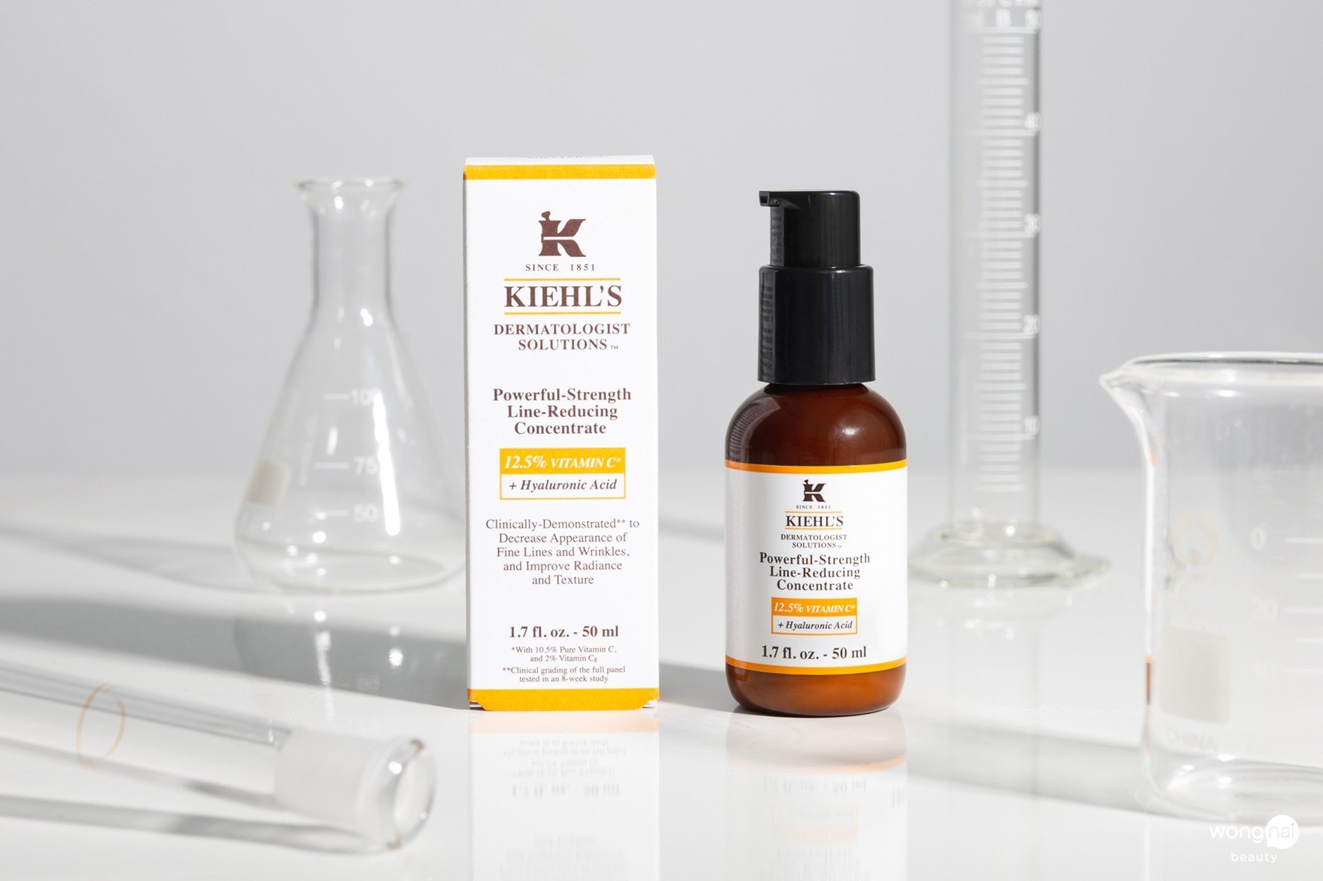Kiehl's Vit C Serum ปรับสูตรใหม่ ช่วยลดริ้วรอย น่าใช้มาก! Wongnai