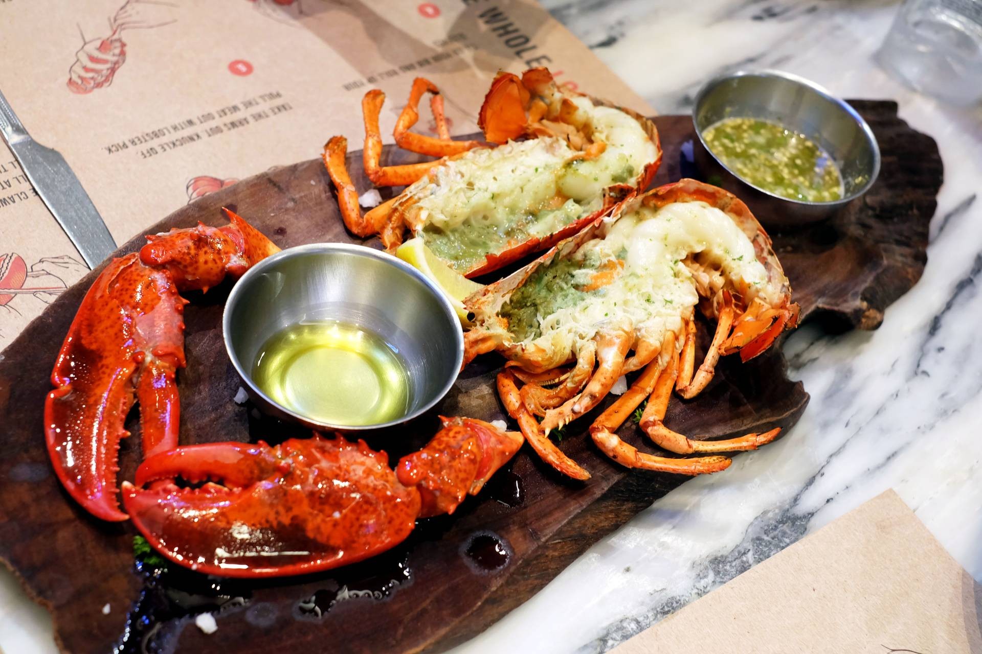 รีวิว Crab and Claw สยามพารากอน " Crab and Claw (แคร็บ แอนด์ คลอว์