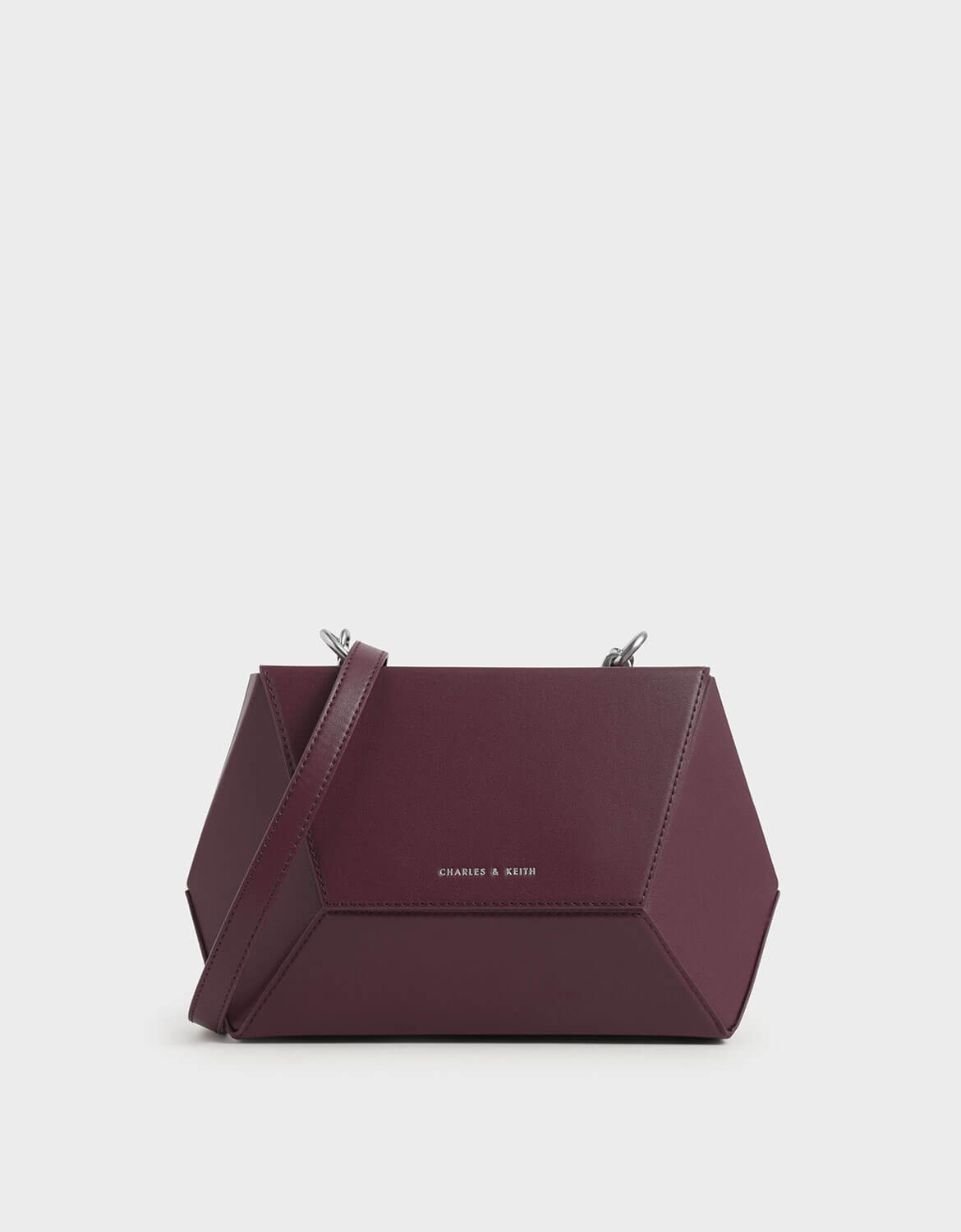 charles and keith hexagon bag