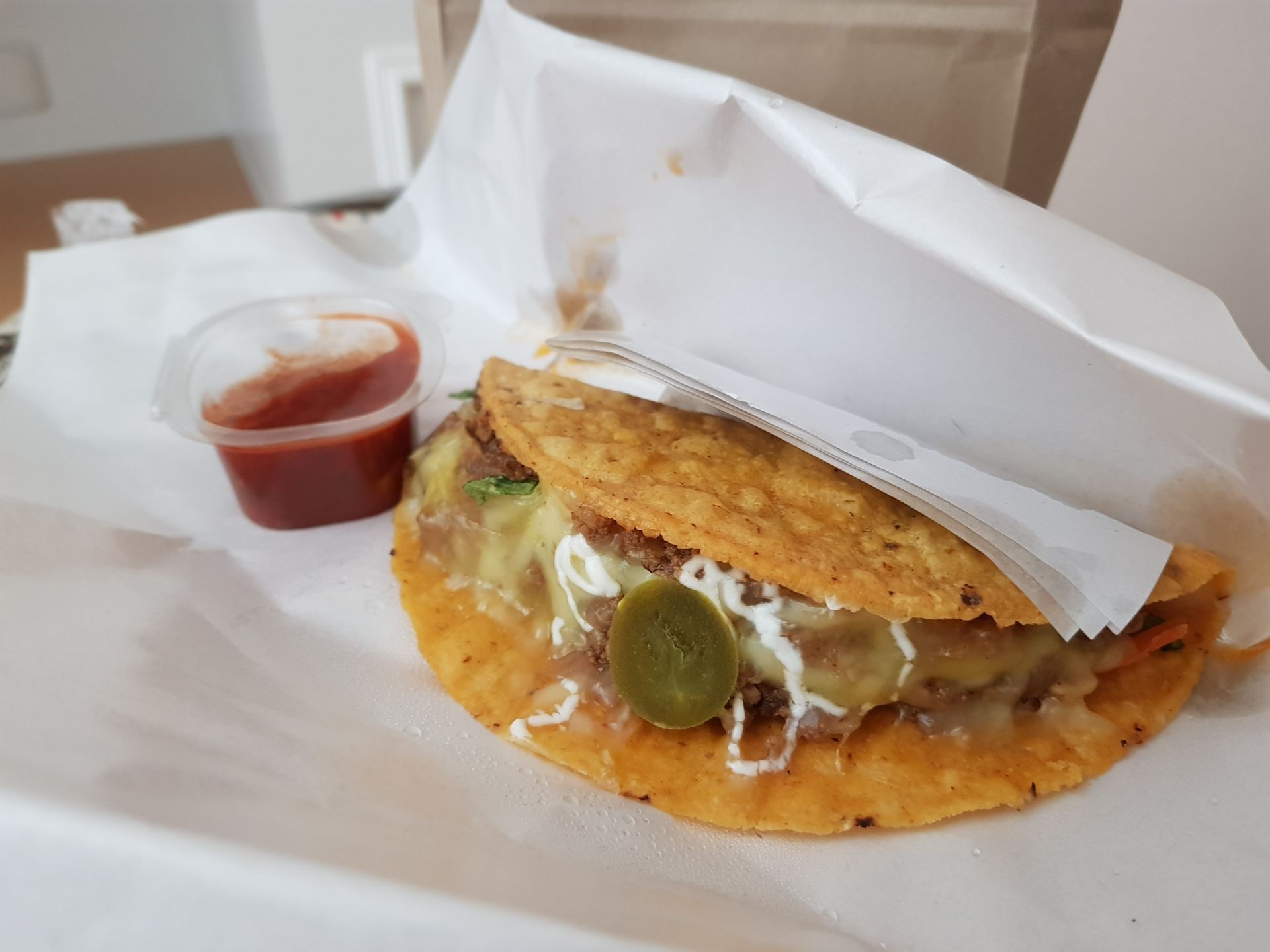 รีวิว Tacos Factory - Hard shell taco ราคาแรง ส่วนตัวคิดว่ารสชาติไม่ใช่ ...