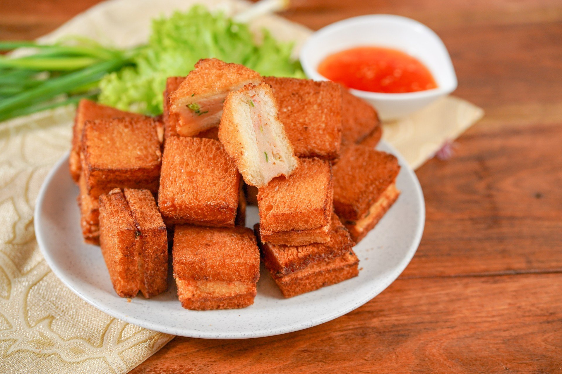 แซนด์วิชกุ้งทอด