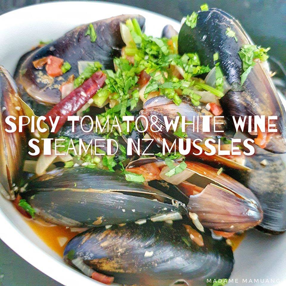 NZ Mussle in White Wine Sauce