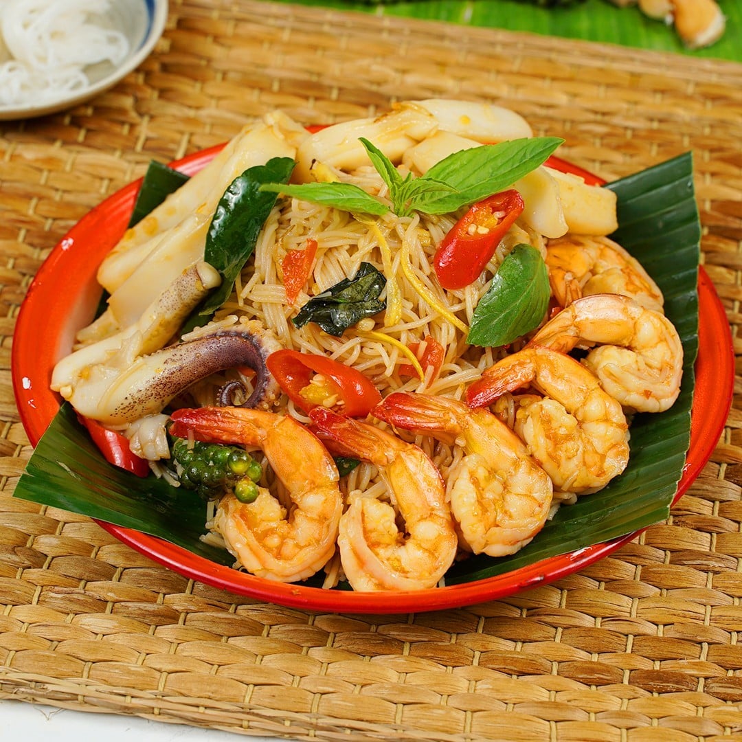 ขนมจีนผัดฉ่า