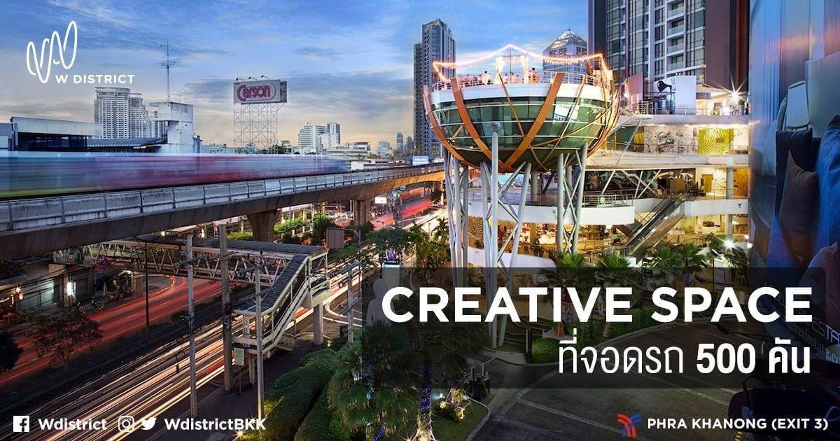 ร้านอาหาร ยอดนิยม ใน W District Market