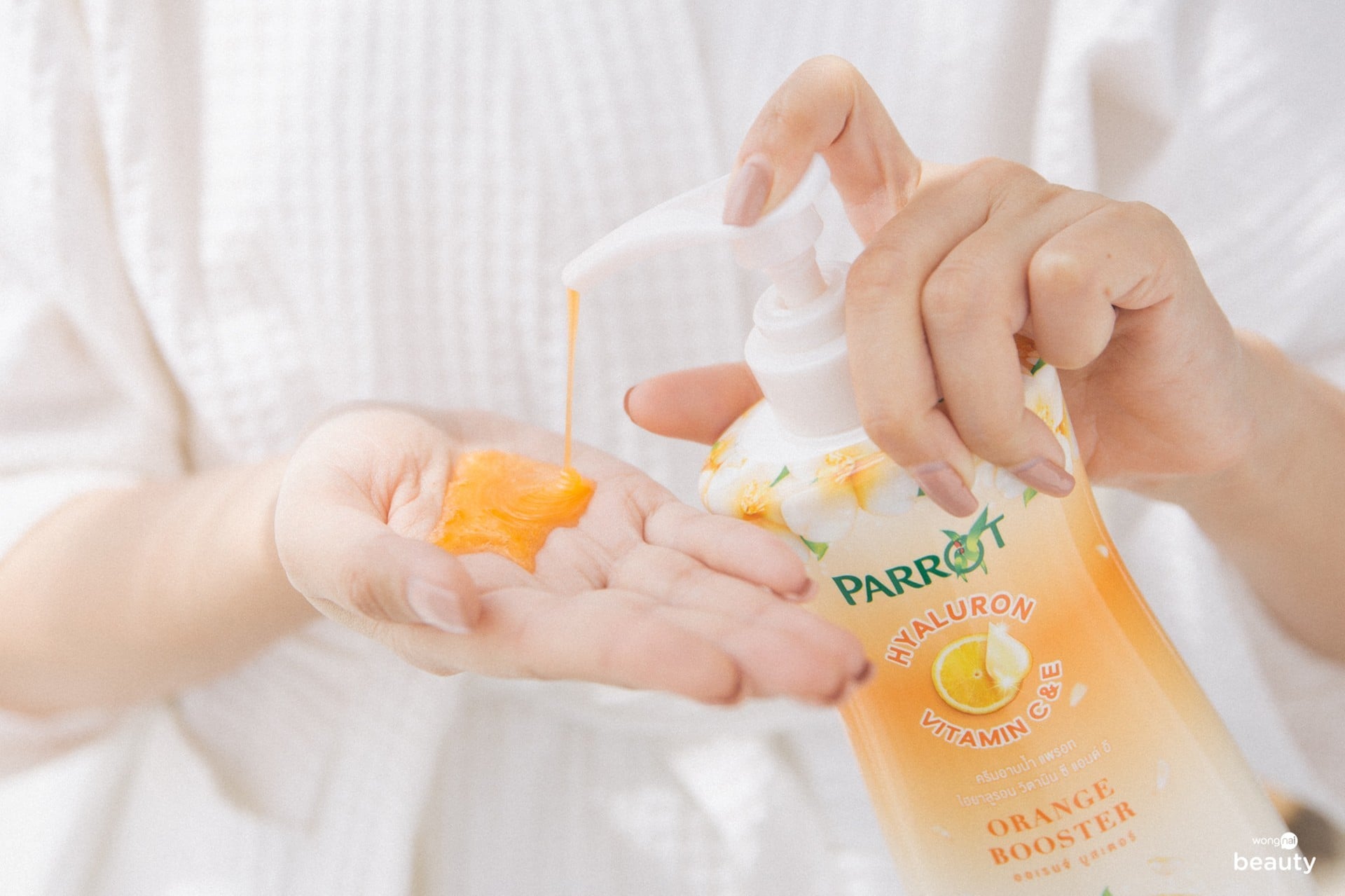 เนื้อสัมผัสครีมอาบน้ำ