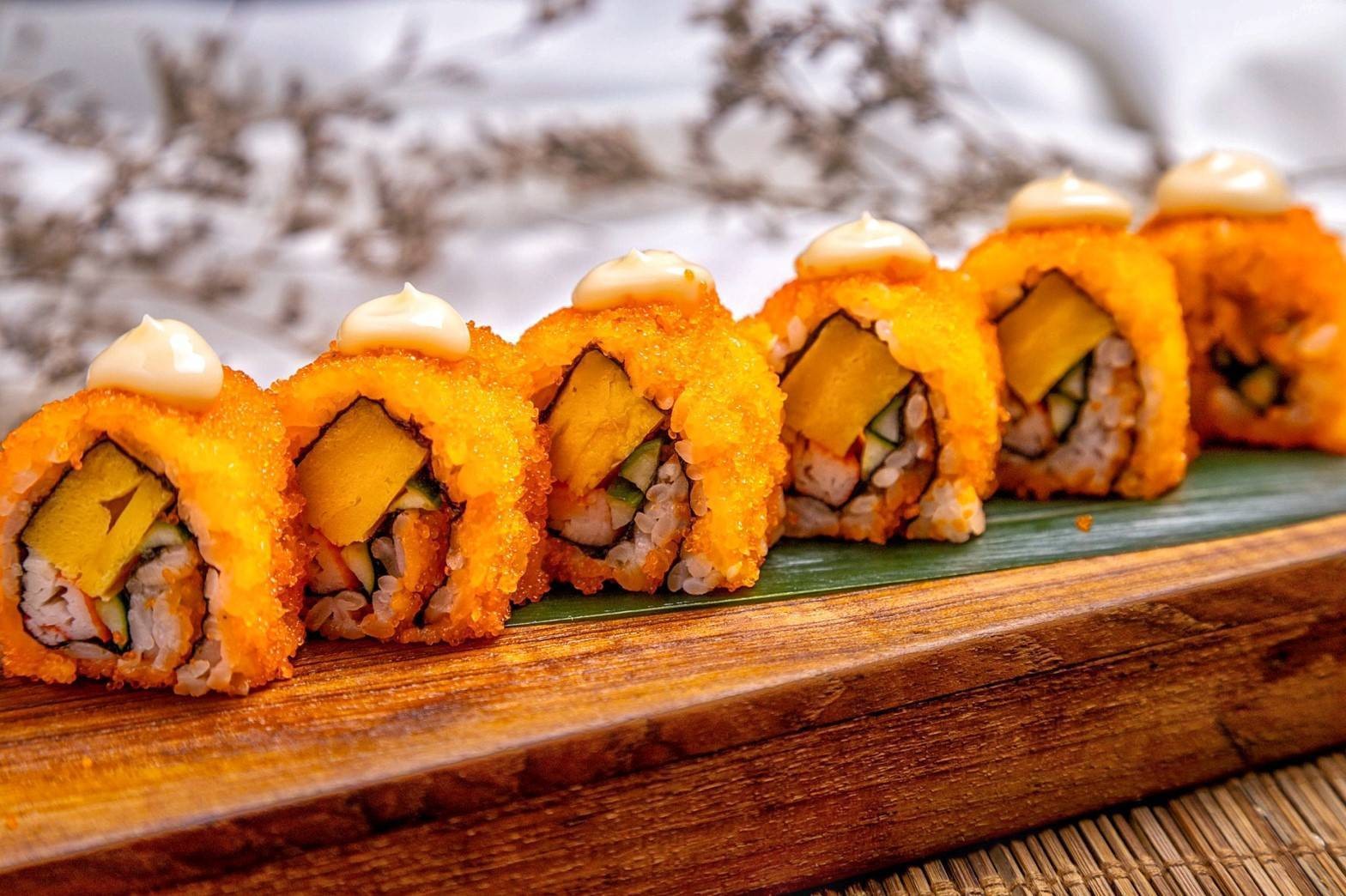 แคลิฟอร์เนียโรล ร้าน Penguin Eat Shabu Terminal 21 ชั้น5 - Wongnai