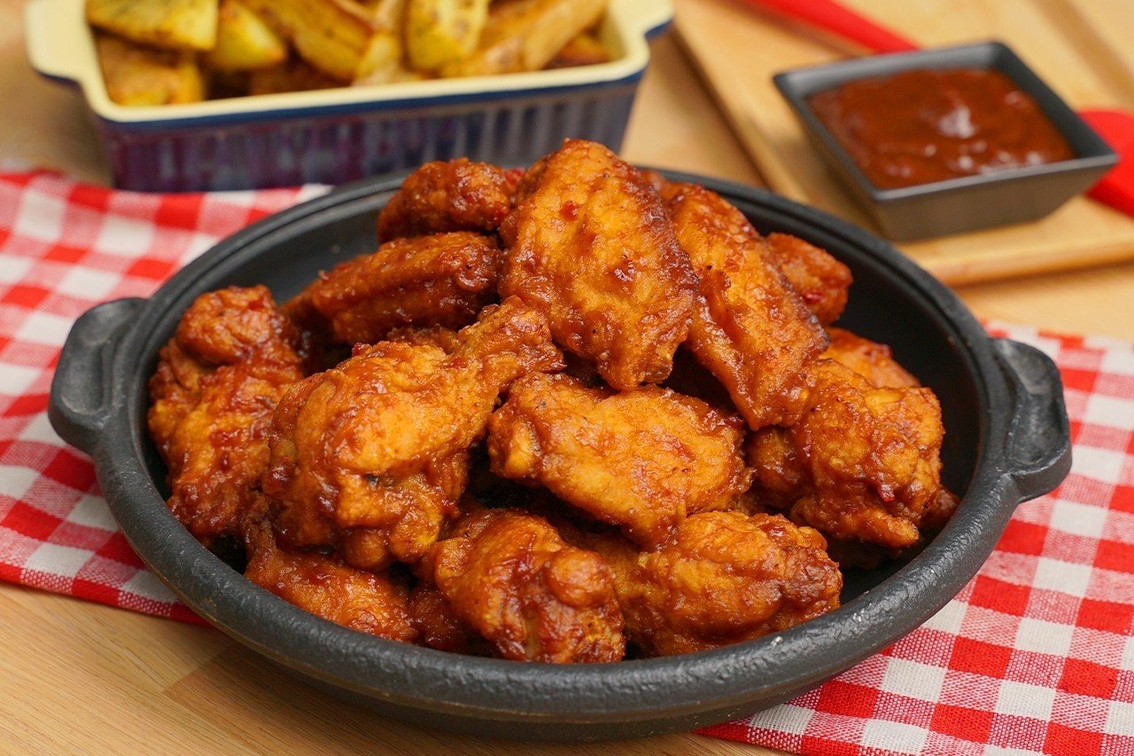 ไก่ทอดซอสบาร์บีคิว