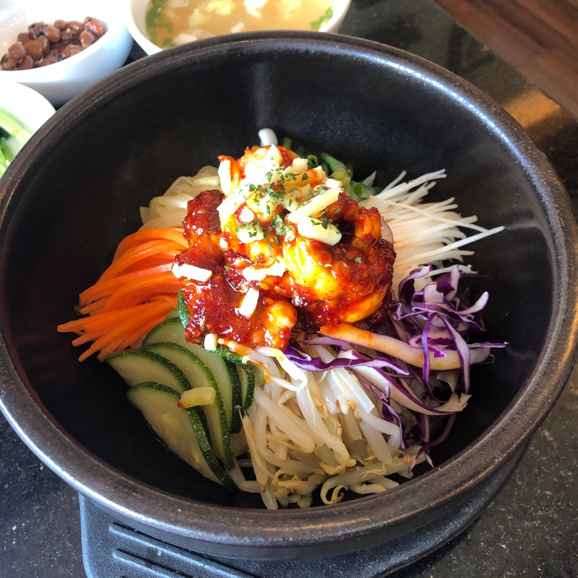 ข้าวยำปลาหม ร้าน Korean spoon โคเรียนสปูน(cdc)