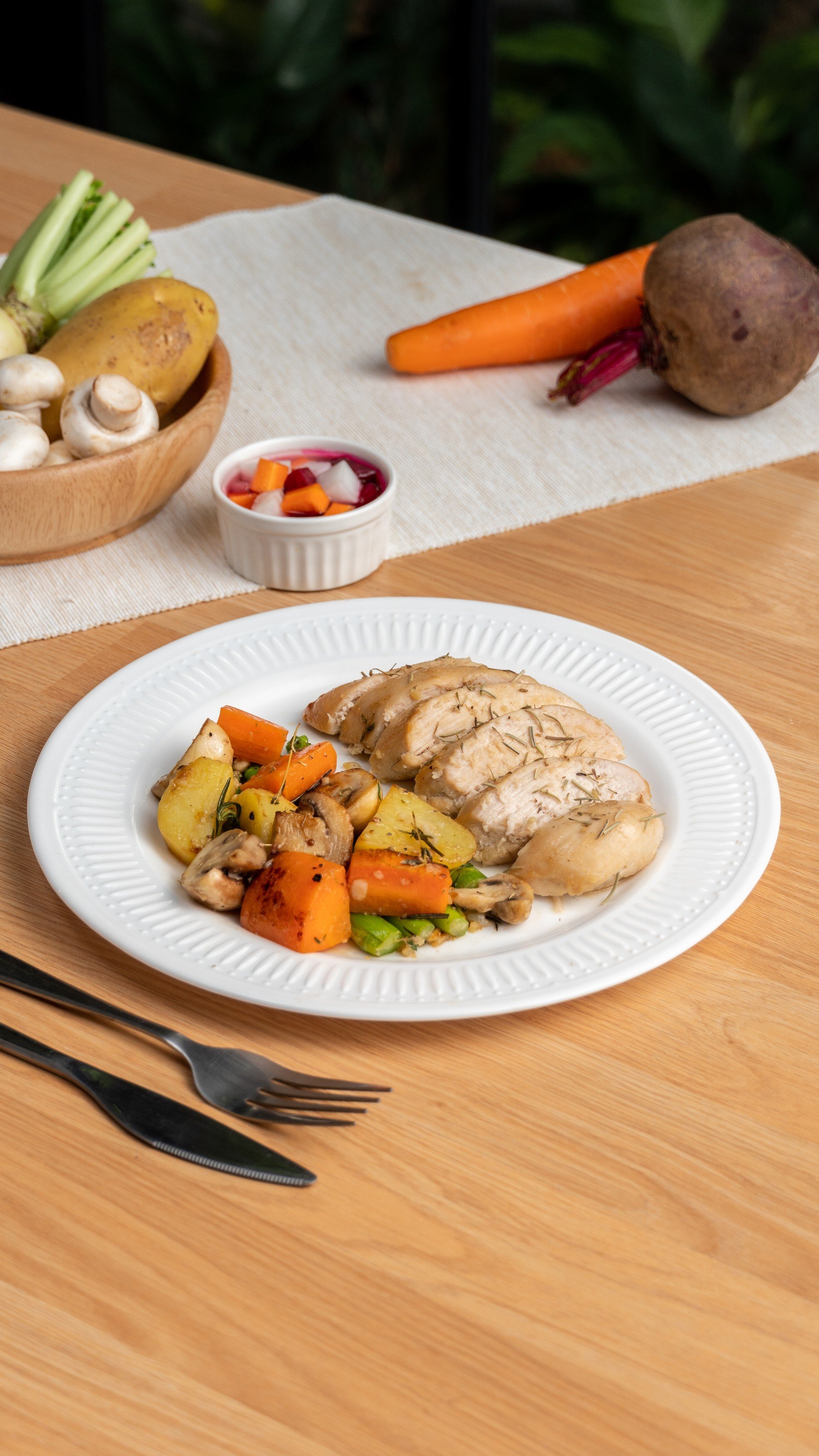 ไก่ย่างซอสน้ำส้มสายชู