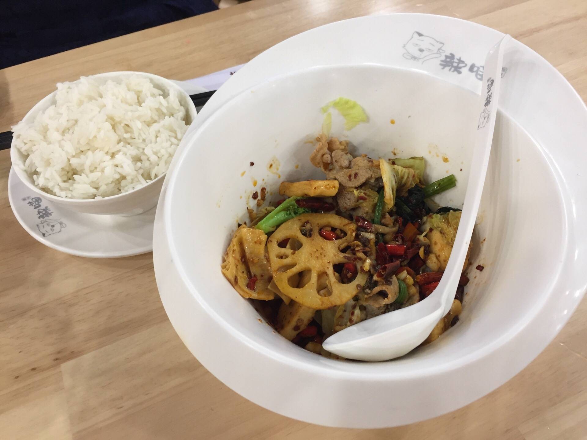 หมาล่าผัดแห้ง ร้าน La Meow ล่าเมียว Spicy cat เซ็นทรัลพระรามเก้า - Wongnai