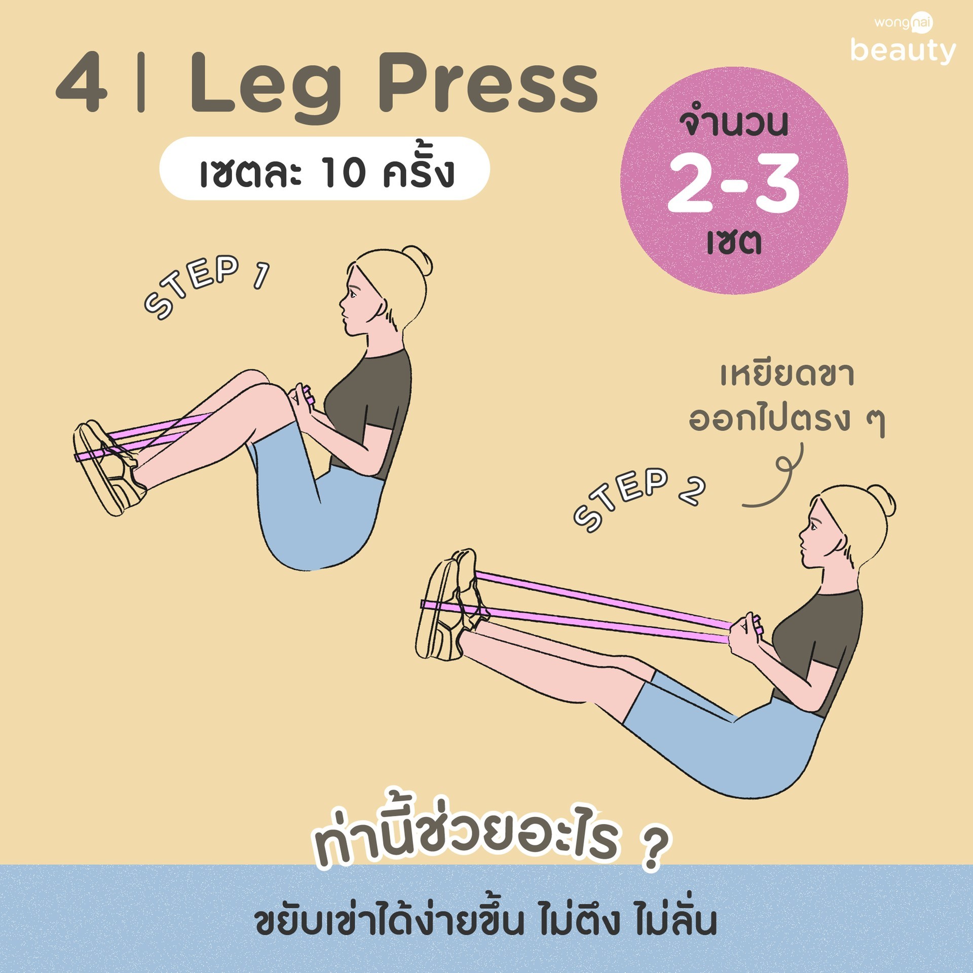 ลองเลย 8 ท าบร หาร แก ปวดเข า เข าล น ง ายและด เว อร Wongnai