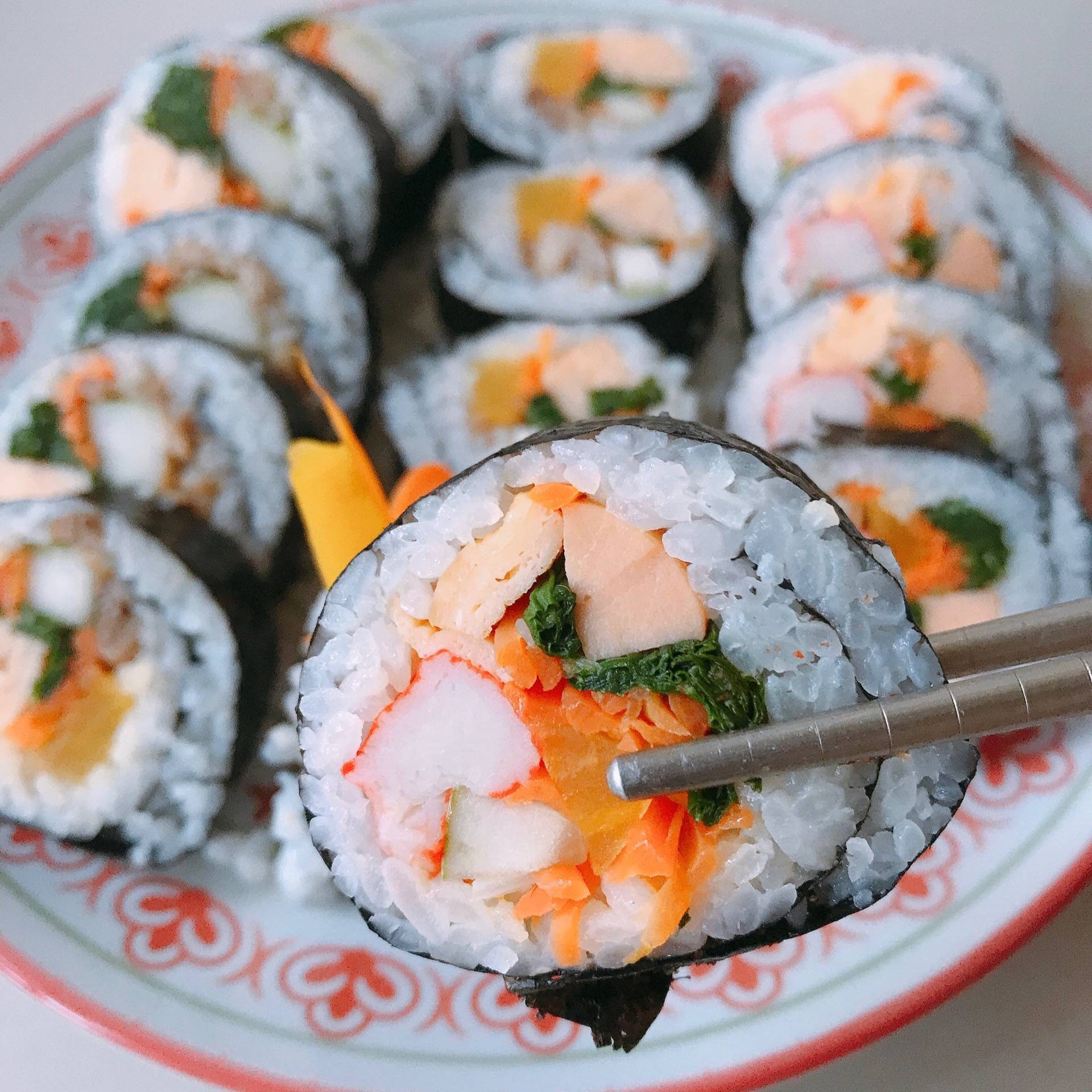 คิมบับ kimbap 김밥