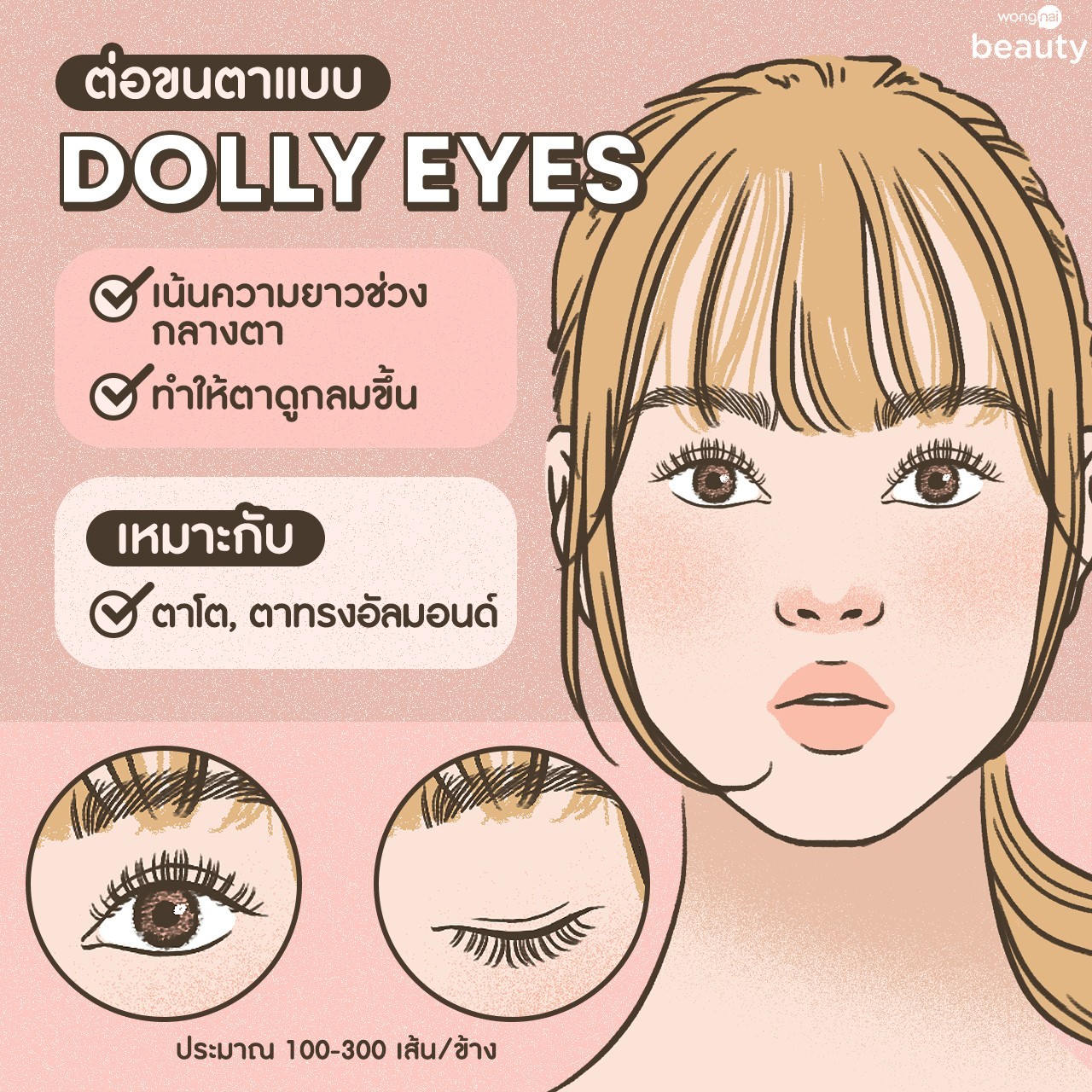 HOW TO เลือกทรงขนตาให้เหมาะกับตัวเอง