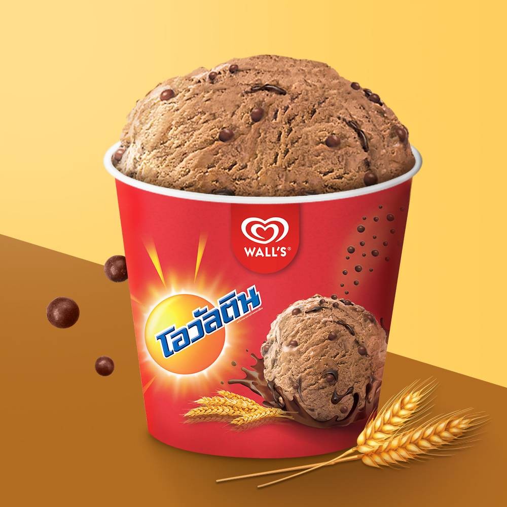 วอลล์ ซีเลคชั่น โอวัลติน ร้าน Wall's Ice Cream มินิสุวรรณภูมิ Wongnai