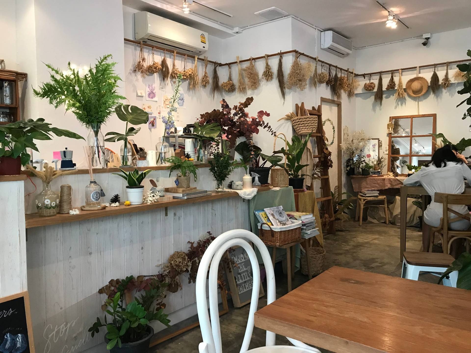 รูป Flower in Hand by P. Cafe