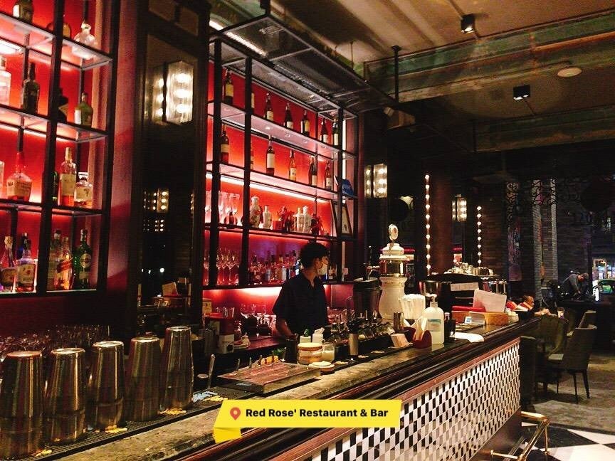 รีวิว Red Rose Chinese Restaurant & Jazz Lounge โรงแรมเซี่ยงไฮ้แมนชั่น