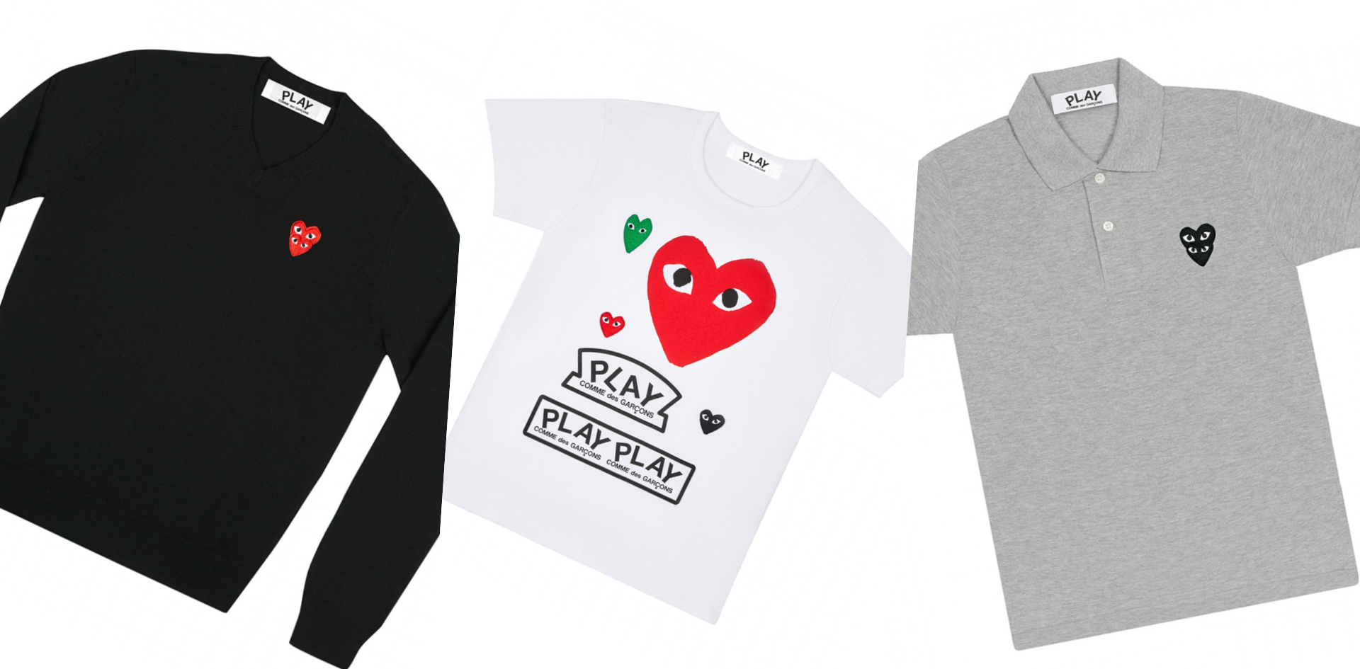 ข่าวดี COMME des GARCONS PLAY ปรับราคาใหม่ จนต้องรีบพุ่งไปชอป