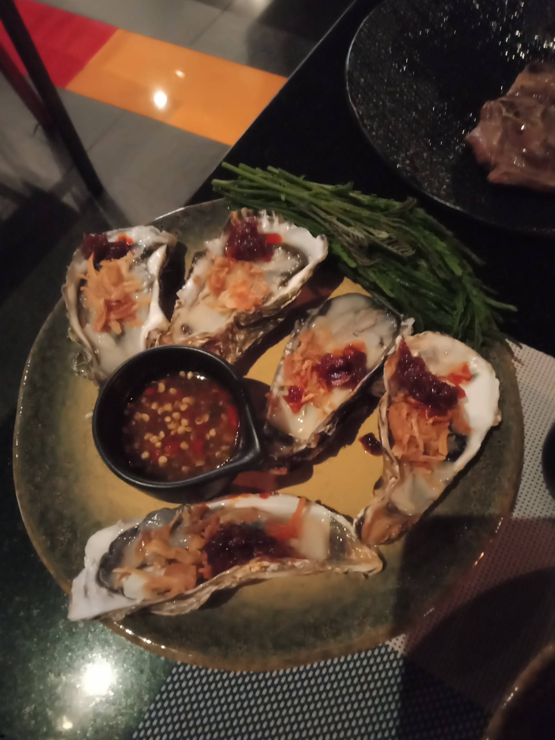 Buffet Seafood&BBQ • หอยนางรมสดๆหวานๆ ร้าน Big Fish SiamSiam Design