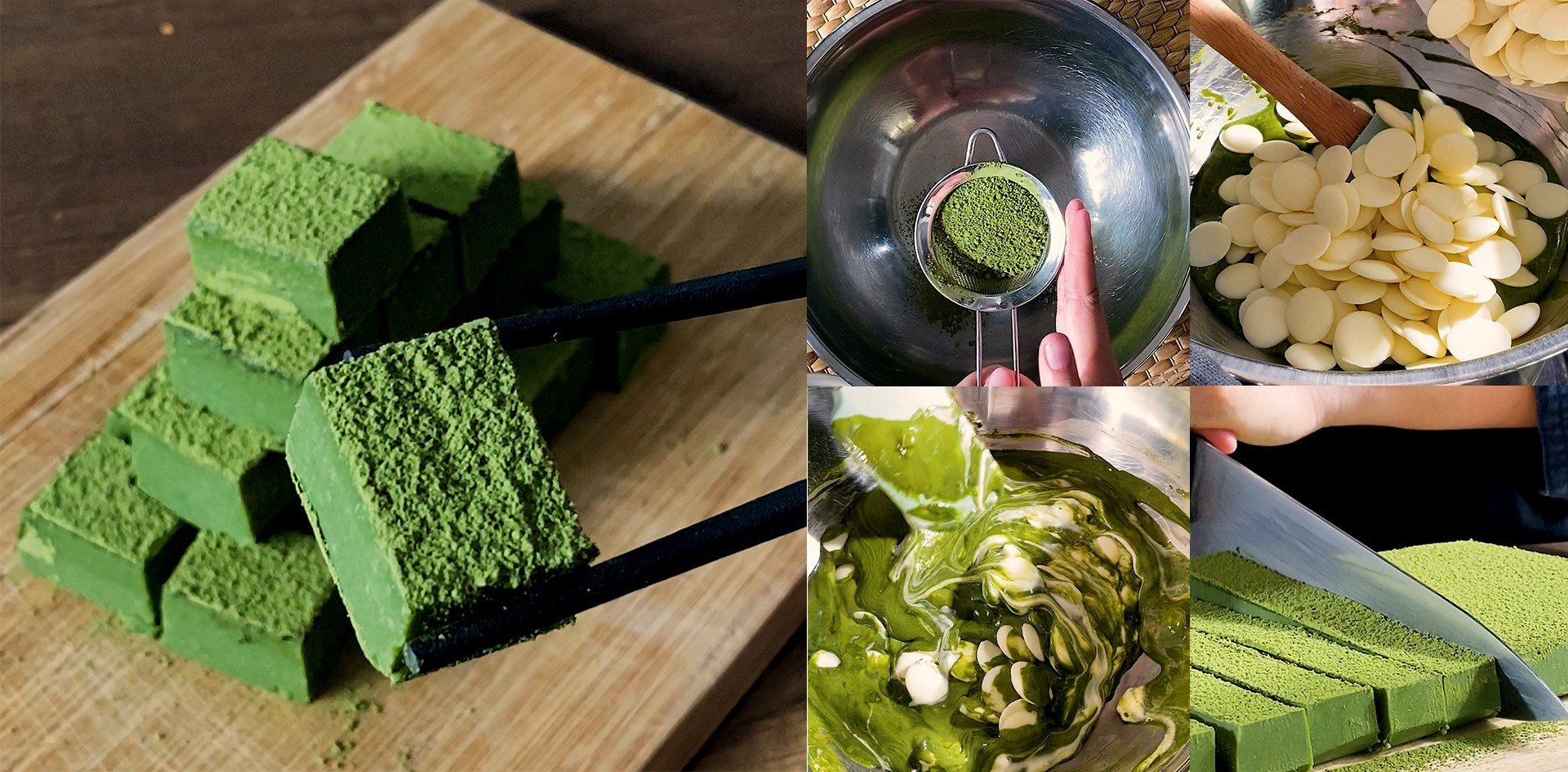 วิธีทำ “นามะช็อกโกแลตชาเขียว” เมนูของหวานสไตล์ญี่ปุ่น วาเลนไทน์ต้องลอง เมนูอาหารว่าง