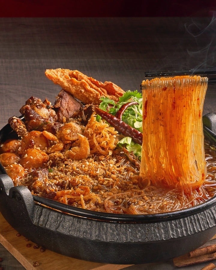 วุ้นเส้นหม่าล่าหมูตุ๋น วุ้นเส้นหม่าล่าหมูตุ๋น