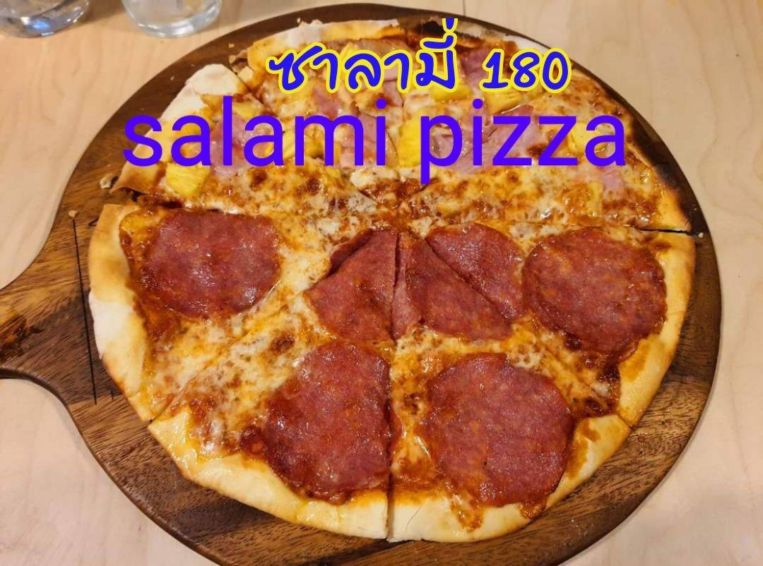 รีวิว Pizza Box Onnut 65 Pizza Box พิซซ่าแป้งสดแบบบางกรอบซอสเข้าผัดเอ