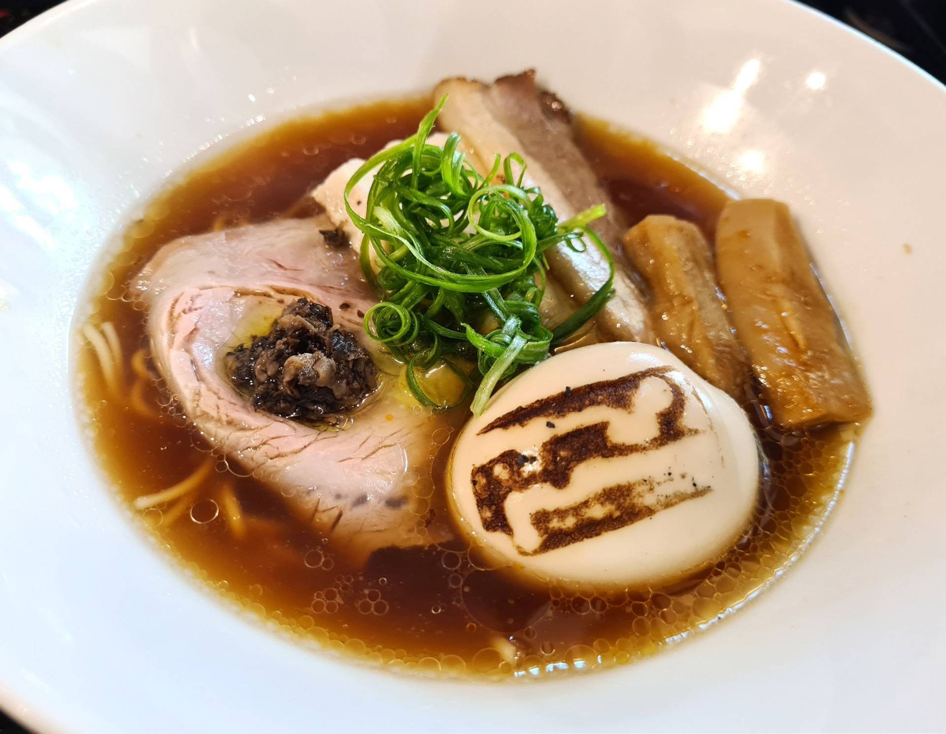 Tokyo Truffle Shoyu Ramen ร้าน Tonchin Ramen เมอร์คิวรี่ วิลล์