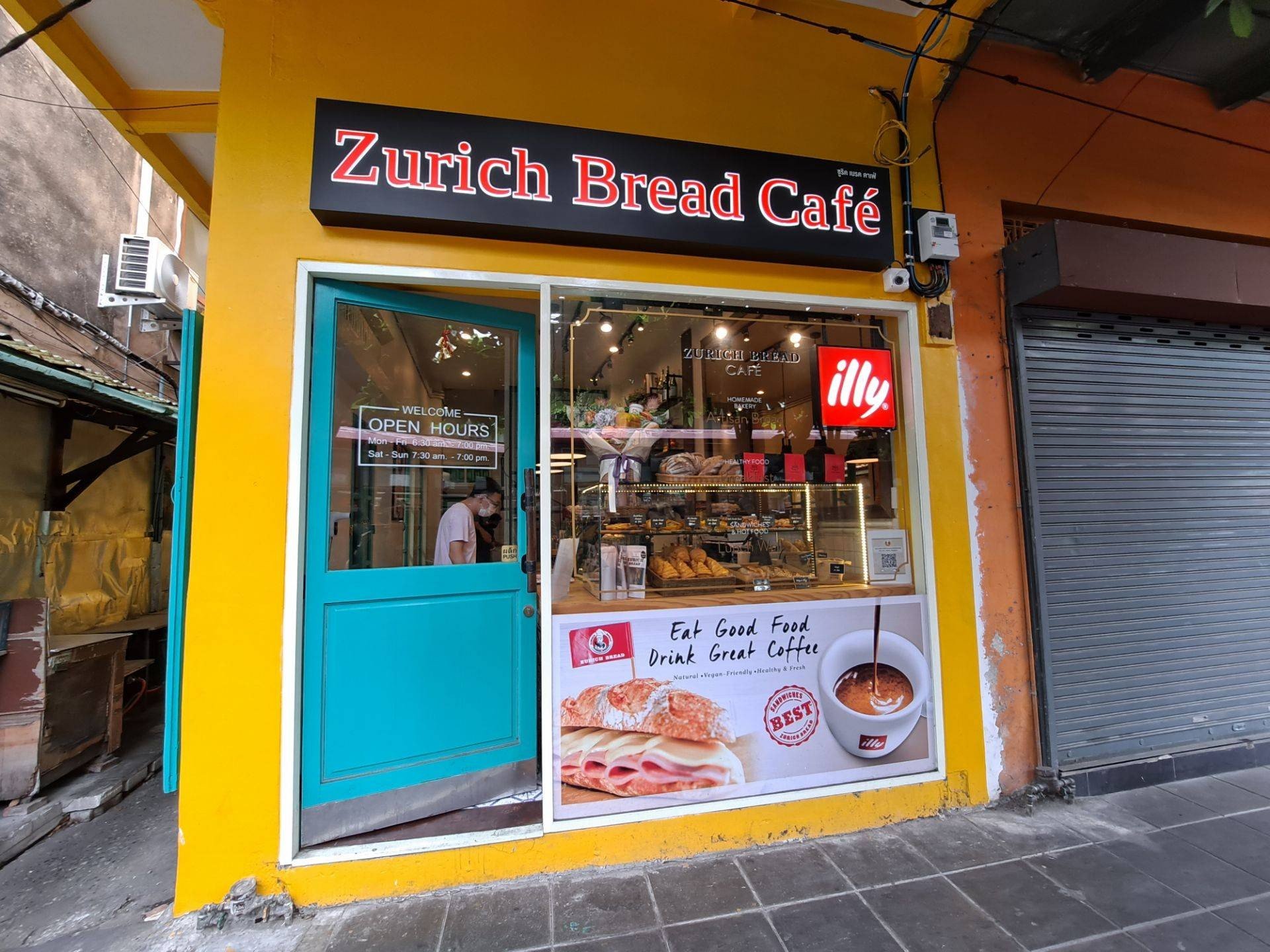 รีวิว Zurich bread cafe บางรัก ZURICH BREAD Cafe'