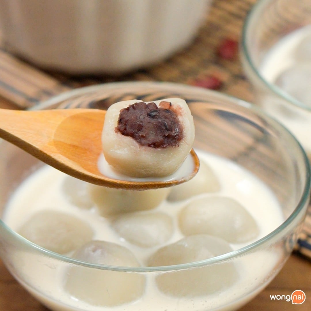 บัวลอยถั่วแดง