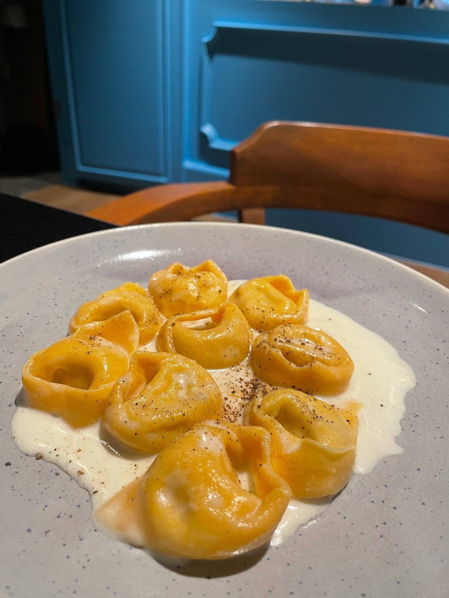 Tortelloni 4 Formaggi ร้าน La Dotta Pasta Bar & Store สีลม Wongnai