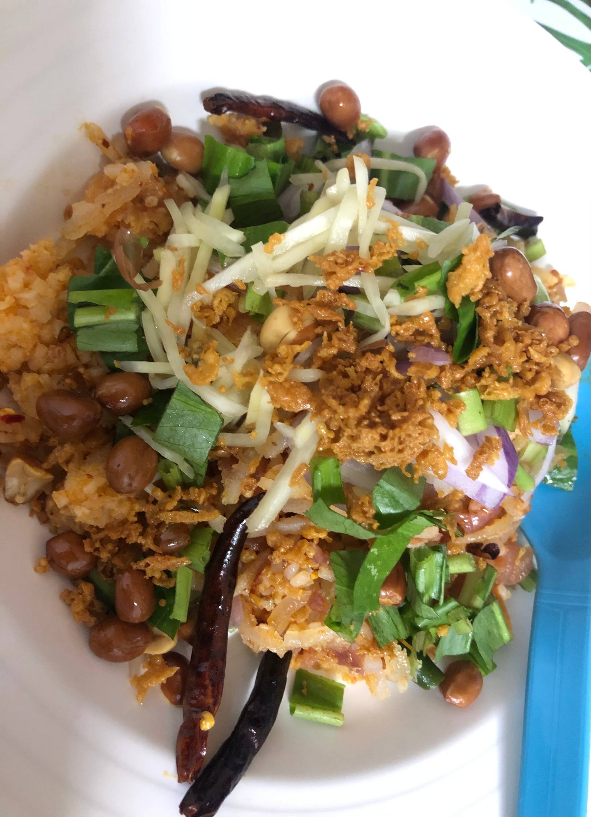 รีวิว ยำแหนมพระนคร แจ้งวัฒนะ - ยำแหนมข้าวทอด