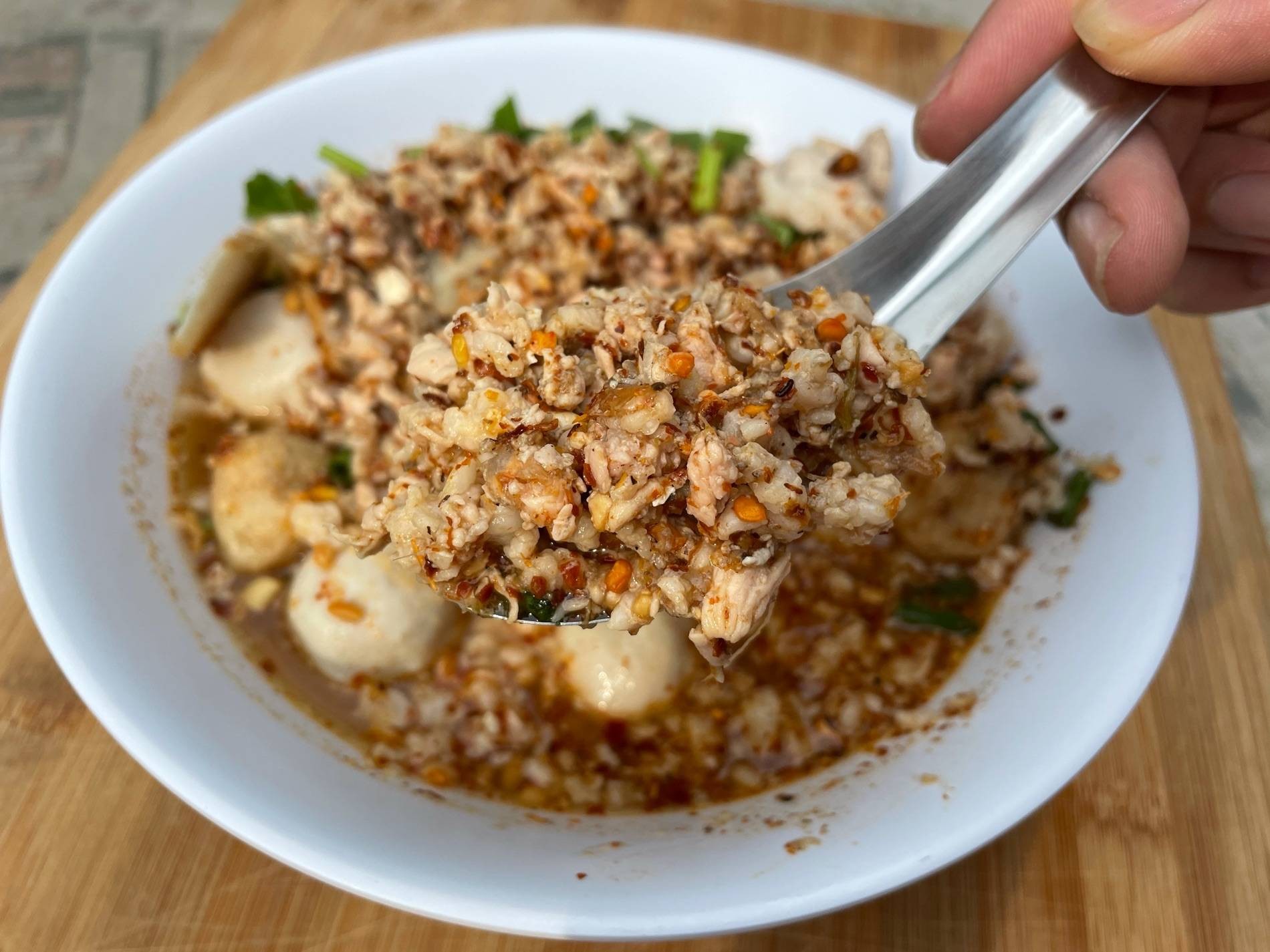 รีวิว ก๋วยเตี๋ยวต้มยำยามเย็น - Delivery - ห่วยยย เหมือนของเหลือ น้ำซุป ...