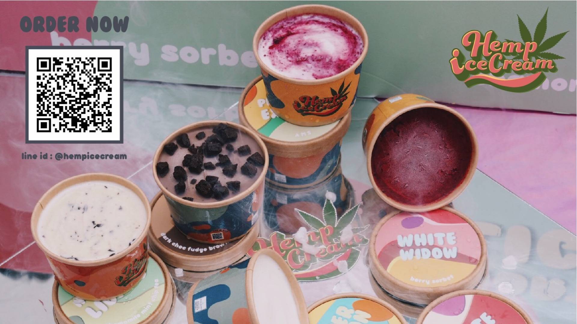 Hemp Ice Cream สั่งอาหารเดลิเวอรี Wongnai x LINE MAN