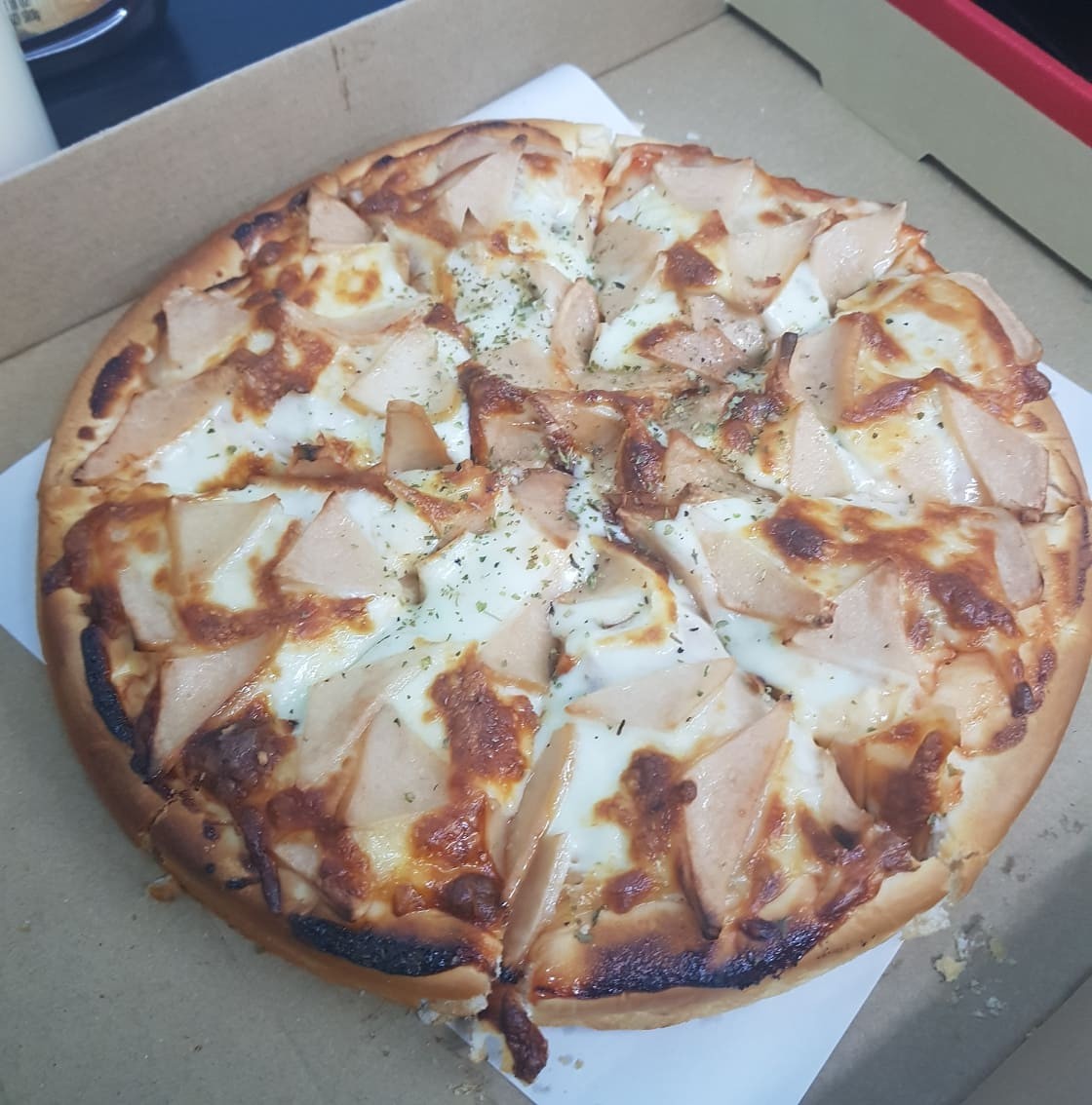รีวิว Pizza Sunshine เกรดพรีเมี่ยม😘 สุขสวัสดิ์ - Size L แฮมเยอะจริง ครับ