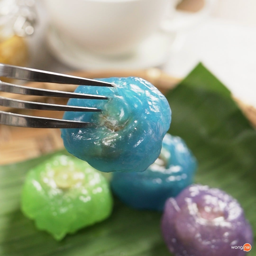 ขนมเทียนแก้วกุหลาบ ขนมเทียนแก้วกุหลาบ