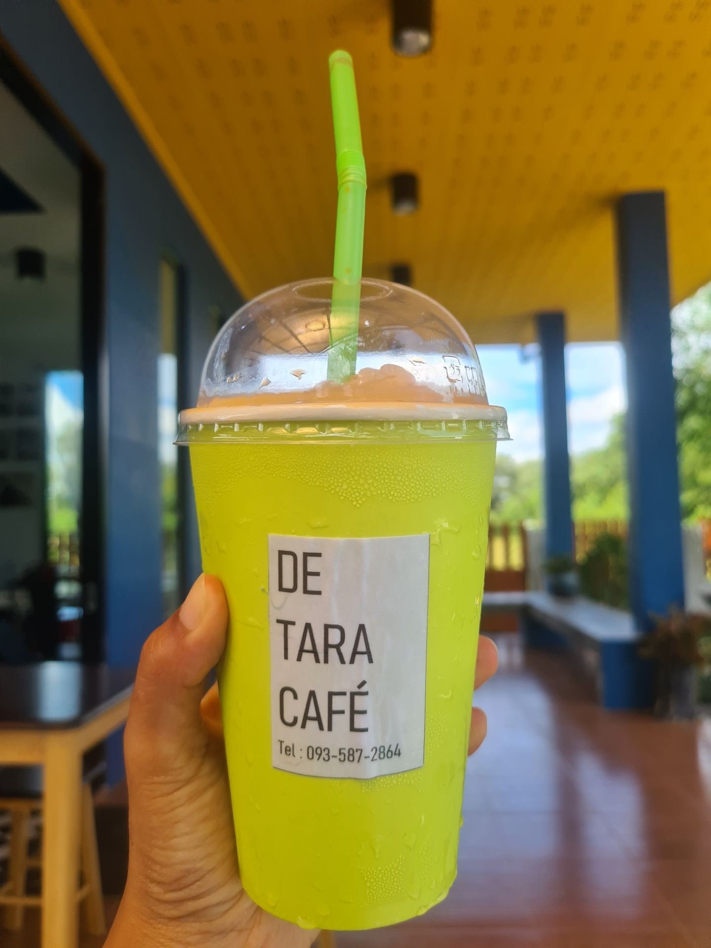 รีวิว De Tara Cafe สนามบินหาดใหญ่ ร้านลับ นั่งสบายๆ แถวทุ่งตำเสา