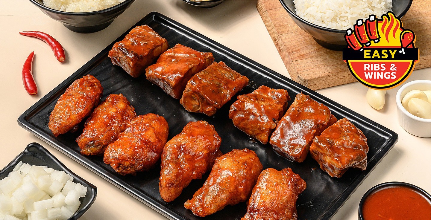 [รีวิว] ร้าน Easy Ribs & Wings By Wine I Love You Central Eastville