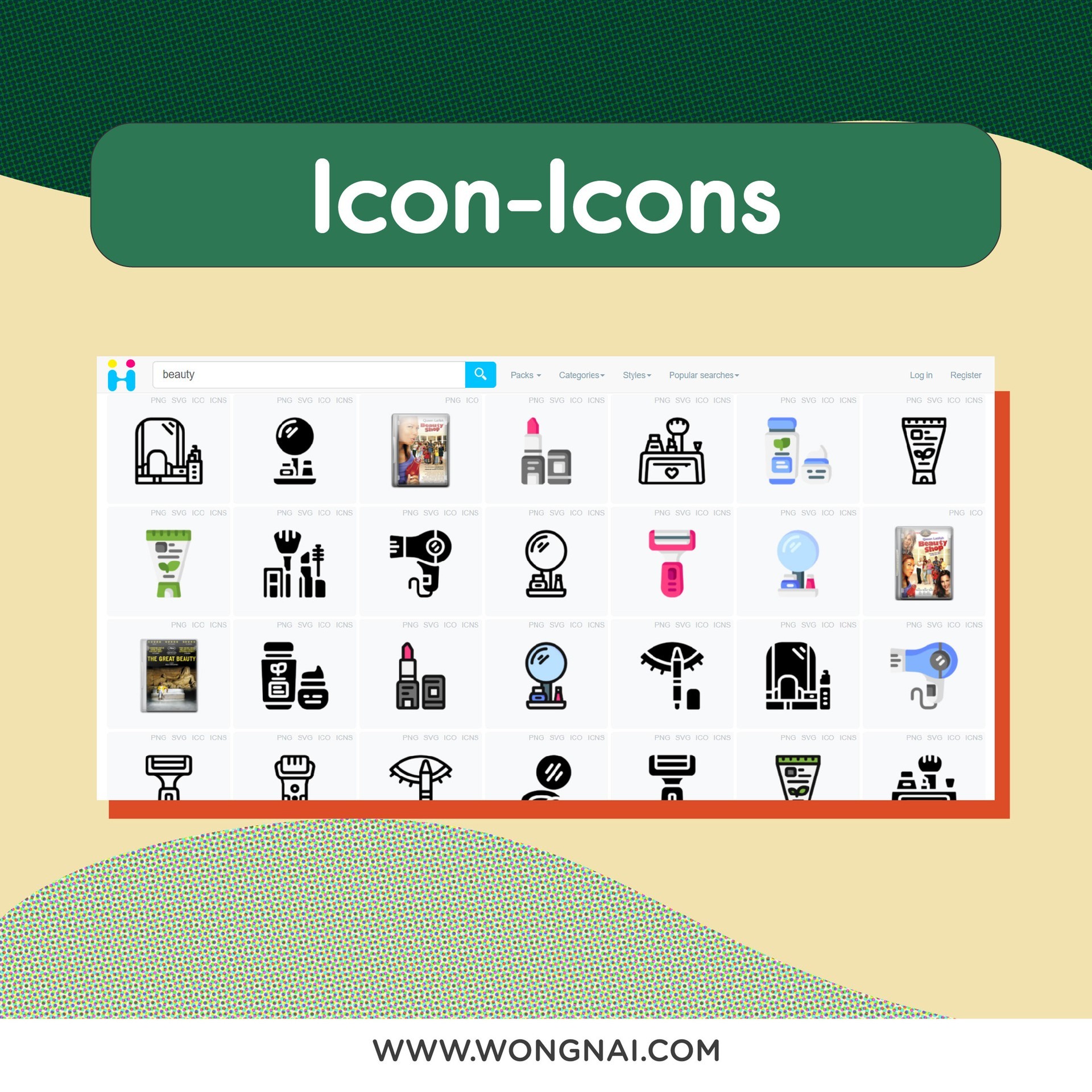 10 เว็บโหลดไอคอนฟรี โดนใจสายออกแบบ มีให้เลือกเยอะแบบจุก ๆ