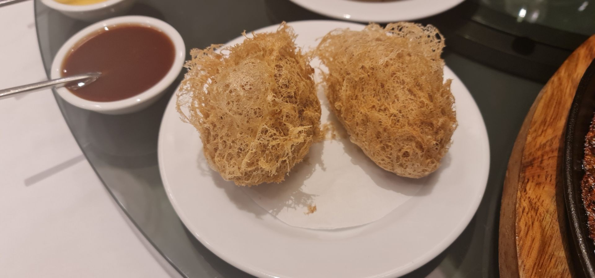 เผือกบดทอด ร้าน Tapestry Restaurant Kantary Hotel Korat